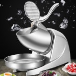 눈꽃빙수기 가정용 팥빙수 투명얼음 얼음 분쇄기 전기 면도 얼음 기계 얼음 기계 가정용 : 문전성시종서방네