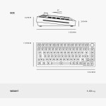 글로리어스 GMMK PRO PreBuilt 기계식 커스텀 키보드 블랙 : 주식회사 브라보세컨즈