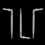 휘어진 화살표 드리퍼 호스 인터페이스 정원 농장 농업 드립 관개 스프링클러 mm 개 : 캐롤의 집