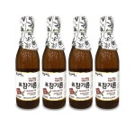 밥상마루 100% 참기름 350ml x 4개 : 토핑라이프