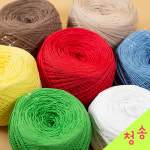 구정뜨개실 40수 10+1 구정실 타조실 얇은 여름 코바늘 레이스실 코튼실 면실 면사 : 청송뜨개실