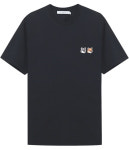 [국내] 메종키츠네 더블 폭스 클래식 반팔 티셔츠 앤트러사이트 BU00103KJ0008 : 유로 빌리지