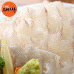 자연산 대광어 광어회 당일작업 곤부지메 다시마 숙성 : 더대박