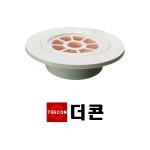 화장실 하수구트랩 더콘65mm 배수구트랩 덮개 마개 베란다 냄새제거 악취 벌레 날파리차단 : 더콘