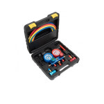 에어컨 차세대 냉매 (R-1234YF) 게이지 세트 (케이스 버전) C0076 : 한경테스타공구