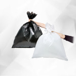 평판비닐봉투 대형비닐봉지 비닐대봉투 80L 50매 : 아이코딱지