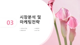 꽃집 도소매업 표준 사업계획서 파워포인트 PPT 피치덱 템플릿 (꽃전문점, 꽃배달, 플라워, 플라워전문점, 꽃도매) : 씨티미디어