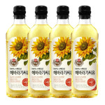 코스트코 해바라기씨유 백설 900ml x 4 : 도깨비상점