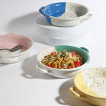 먹방 파스타 라면 볶음요리 족발 치킨 음식 손잡이 접시 그릇 프라잉팬 1p : 에시카창고