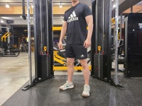 아디다스 반팔티셔츠 반바지 헬스 피트니스 크로스핏 : 생활운동연구소