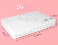 불투명 수채화 젤리 과슈 물감 30ml  54색 세트 : 미술언니