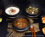 신창식 셰프 대한민국 한식명인 국밥 3종 (황칠액품은갈비탕 한우육수설렁탕 소고기국밥) 진국 : 신푸드