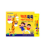 코오롱제약 키즈쑥쑥 어린이 유산균 스틱 돌 아기 유아 비타민D 아연 60포 : 건우상사