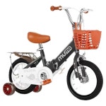 어린이 자전거 접이식 초경량 3 6 세 유치원 유아 5세 어린이 키즈 네발 보조바퀴 자전거 : 씬난다