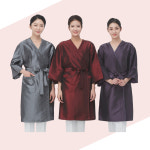 [한미뷰티]스타 배색 가운 라인 미용실 헤어 살롱 : 한미뷰티