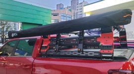 렉스턴스포츠.칸 멀티카고랙 애니커스텀 프리미엄 스크라운드 로우.하이/써치 룩 루프캐리어/진텍리무진킷 패키지 : 타이어파크