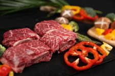 논산축산 LA갈비 찜갈비 500g 미국산 냉동 수입육 소고기 : 논산축산