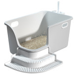 고양이 화장실 오픈형 다묘 사막화 대형 모래 계단 : 모두 모아다