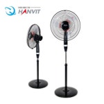 한빛 3엽 2중 날개 스탠드형 선풍기 16인치 HV-2116S : 한일 종합상사