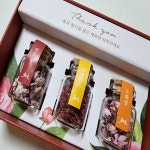 꽃다숨미니꽃차3종세트답례품 : 장안터골농부