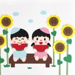 해바라기 아이들 set / 어린이집 환경판 여름 환경구성 : 마이리틀클래스