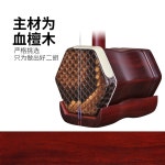 둔황 얼후 11A 혈액 샌들우드 진 교육 Liuyin Lengmu Zhen 국립 악기 연주 : W더팜브랜드