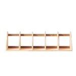 고무나무 실용적 5칸 책꽂이 투명수납정리함 트롤리책장 벙커침대 이불장 : 굿투굿 코리아