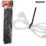 코텍 재사용 케이블타이300 K7294 선정리 고정용 전선 : 하나로마켓