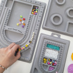 비즈 공예 트레이 팔찌 목걸이 DIY 작업 보드 악세사리 부자재 : 루아앤로니