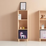 거실 안방 자투리공간 원목 반오픈 틈새 책장 40cm 갑 : 누리스마일