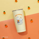 피너츠 스누피 & 찰리브라운 무광 스테인리스 텀블러 : 캐샵