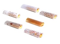 왁스페이퍼 샌드위치 햄버거 베이커피 빵 식품포장지 35x25 브라운 50장 : 더착한팩