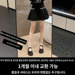 메리제인 구두 프랑스어 달콤한 멋진 메리 제인 신발 2022 봄과 가을 새로운 두꺼운 발 뒤꿈치 두꺼운 바닥 둥근 발가락 일본어 jk 복고풍 작은... 