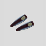 [포코포스카] POKO FOSCA MARBLE HAIR PIN (RED BROWN) : althing
