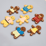 파스텔 진저맨 진저걸 수제완성쿠키 7종 세트 회사 기관 학교 단체 어린이집 답례품 : 아망마켓