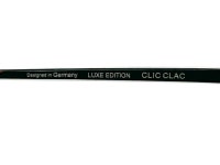 클릭클락 안경 루크 II 실버 블랙 ClicClac LUKE 2 다각형 티타늄 안경 : 안경and선글라스