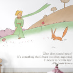 어린이 벽지 아이방 도서관 학교 키즈카페 영어학원  200824 어린왕자와 사막여우 : 풍경디자인월