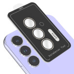 카메라 렌즈 프레임 메탈 링 빛번짐방지 강화유리 보호필름 오로라 갤럭시 퀀텀4, 1매입 : 모란카노