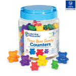 [러닝리소스] 곰돌이 수세기 LER0744 : 가베가족