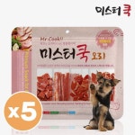 미스터쿡 강아지 대용량 간식 오리 혼합, 300g, 5개 : 청춘개밥