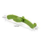 접목 분기 풀러 홀더 집게 철 스탠드 식물 조절가능 악세사리 제로웨이스트 플라스틱 클램프 : 난다직구