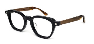 사가와 후지이  KATZ  원목 안경 : 옵틱리브레 해방안경