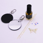 나전칠기 자개공예체험 가방 열쇠고리 에어팟 버즈 키링 만들기 DIY키트 : 아티모 ARTIMO