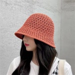 여성 여름 버킷햇 모자 자외선차단 챙 넓은 벙거지 보넷 할머니 중년 엄마 린넨 태양 와이드 브림 플로피 비치 파나마 밀짚 돔 위브 양동이 그늘... 