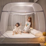 패밀리침대모기장 슈퍼싱글모기장 범퍼모기장 미세방충망 촘촘 아기 : 알정상점