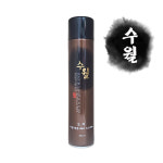 수월 명품 강력 헤어 스프레이 300ml 순한/저자극/한방 : 쏘스킨