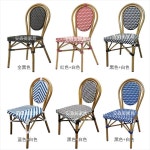 카페야외테이블 유럽   스타일의 대나무와 등나무 식당 의자 홈스테이 발코니 레저 밀크 티 : 어린왕자-s