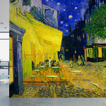 명화벽지 카페테라스 고흐 145005 : 풍경디자인월