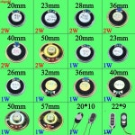 라우드 스수확 8 Ohm 2W 1W 호른 8R 20mm   5cm 2개 : 사이보컴퍼니