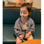 유아 아동 여름 썸머 체크 남방 : 미니유베베